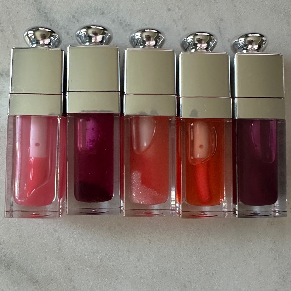 Dior Lip Glow Oil Collection - Pink, Purple, Orange - Picture 5 of 6